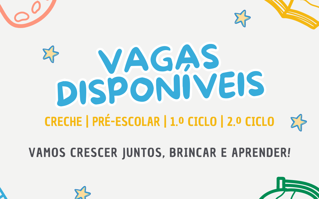 VAGAS DISPONÍVEIS